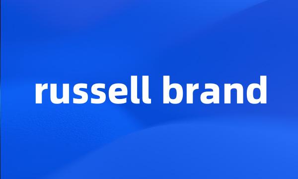 russell brand