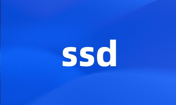 ssd