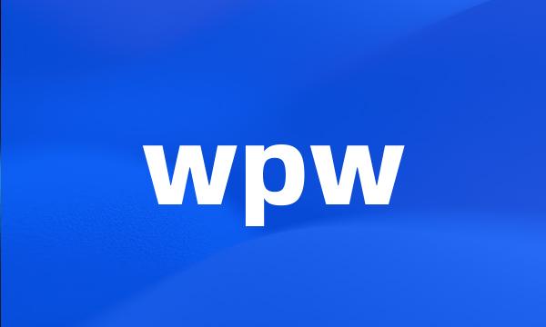 wpw