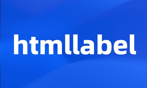 htmllabel