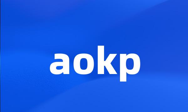 aokp