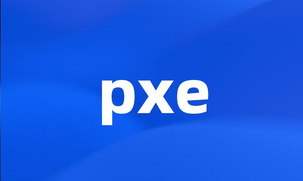 pxe