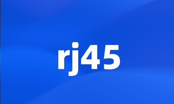 rj45