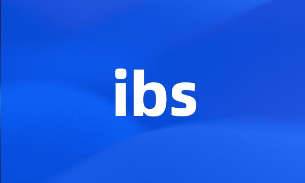 ibs