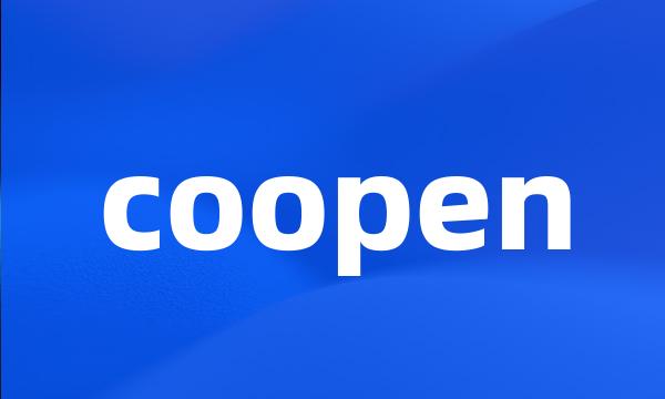 coopen