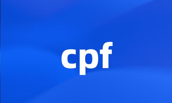 cpf