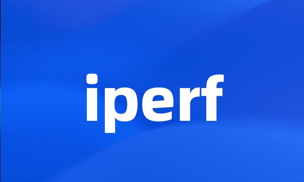 iperf