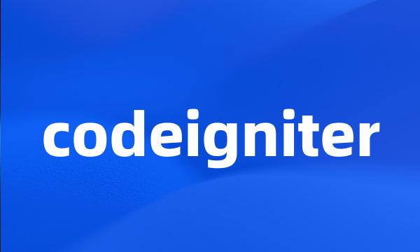 codeigniter