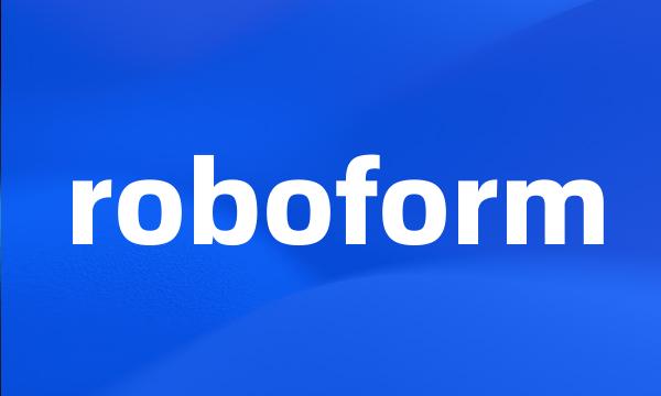 roboform