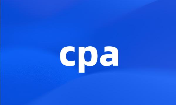 cpa