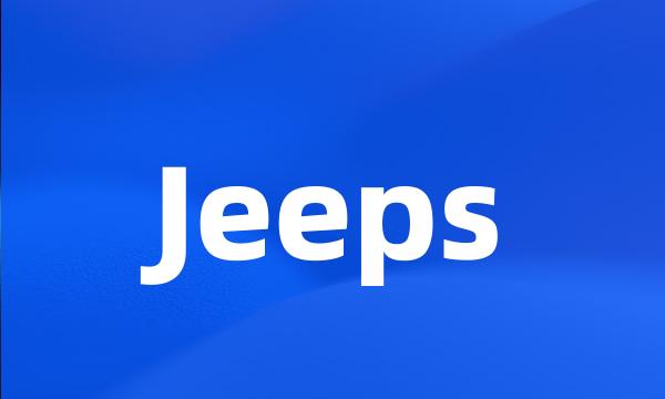 Jeeps