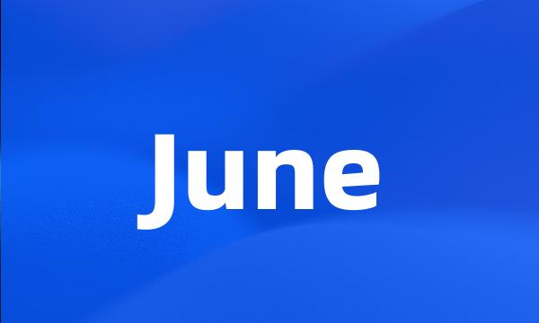 June