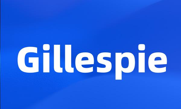 Gillespie