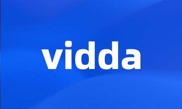 vidda