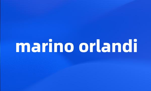 marino orlandi