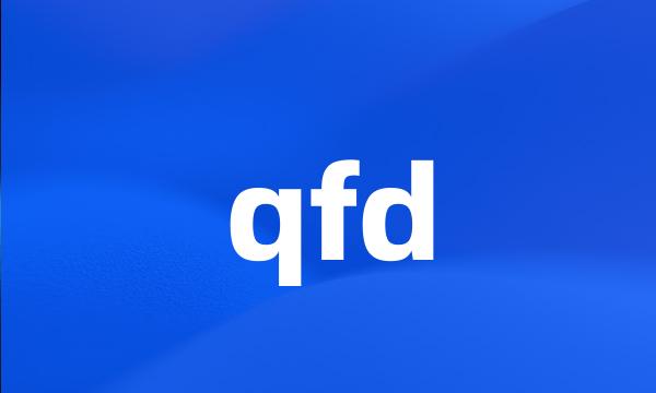 qfd