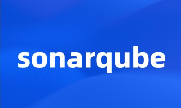 sonarqube