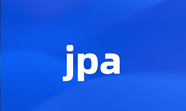 jpa