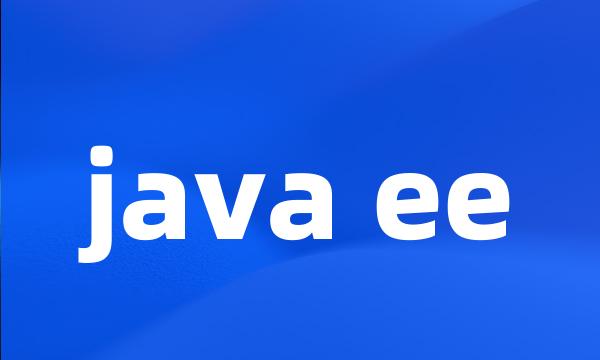 java ee