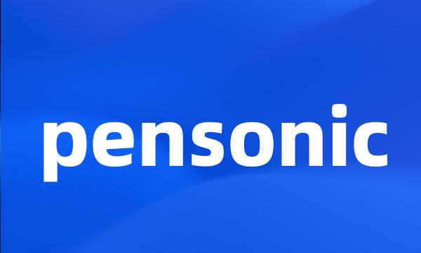 pensonic