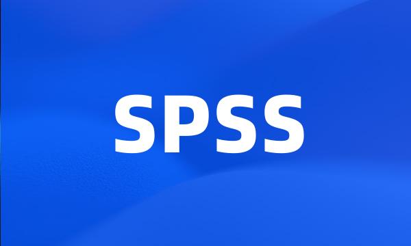 SPSS