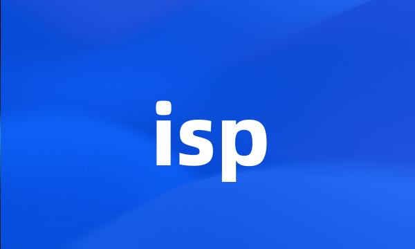 isp