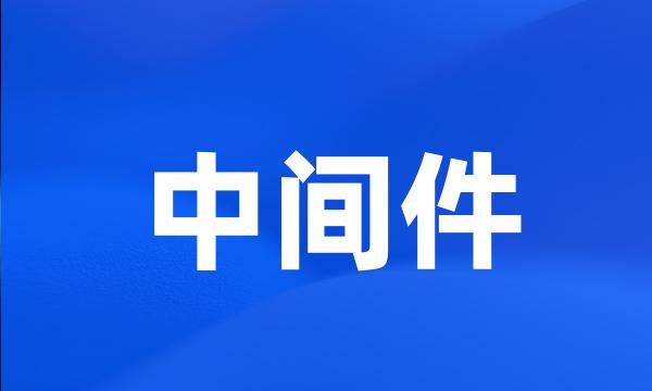 中间件