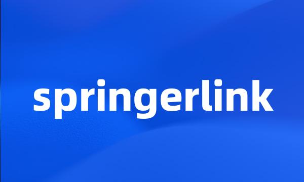 springerlink