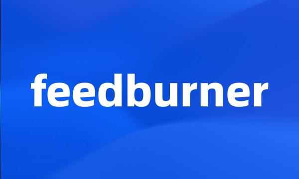 feedburner