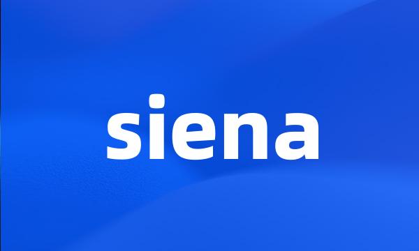 siena