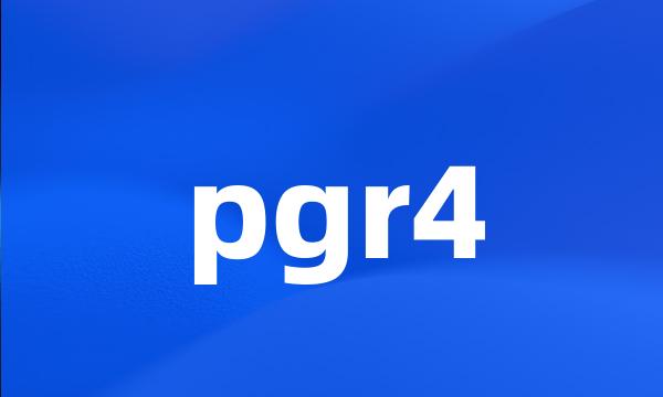 pgr4