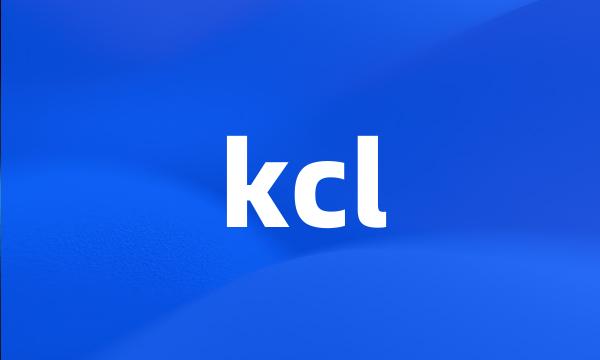 kcl