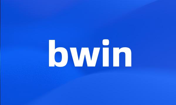 bwin