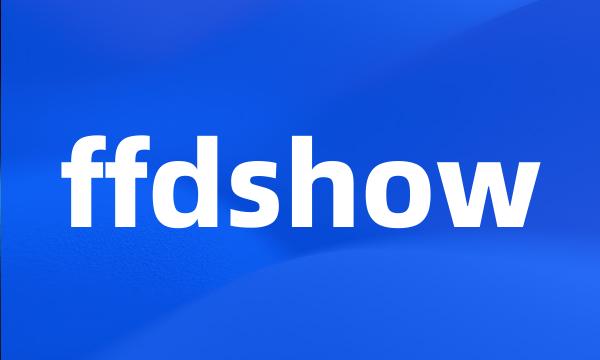 ffdshow