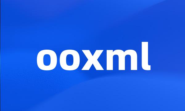 ooxml