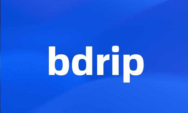 bdrip