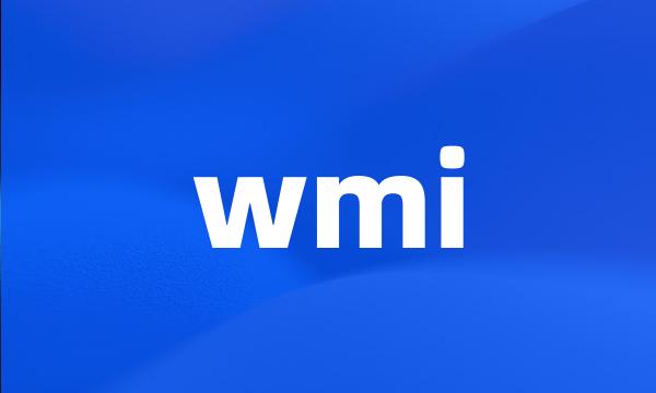 wmi