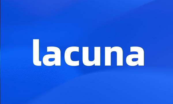 lacuna