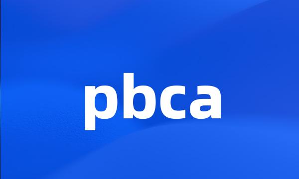 pbca