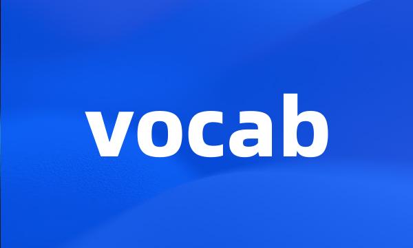 vocab