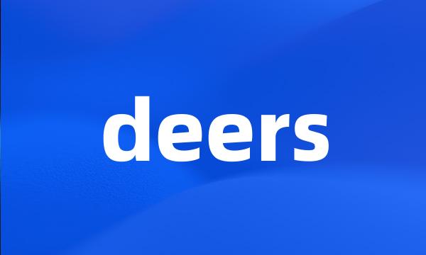 deers