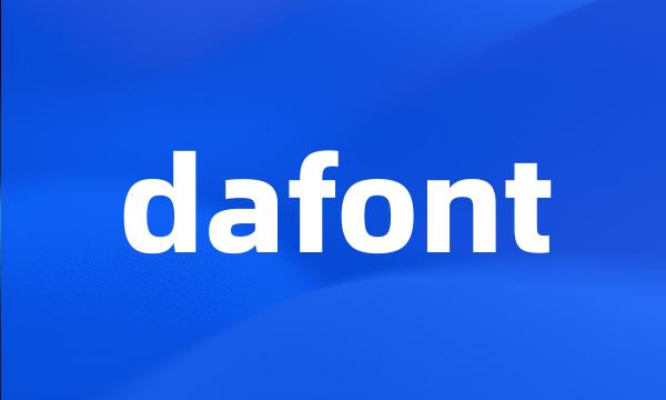 dafont