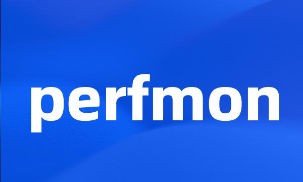 perfmon