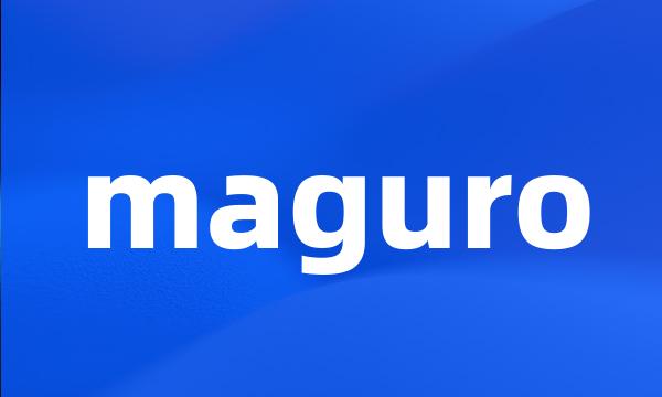 maguro