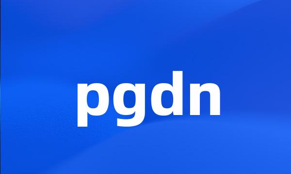 pgdn