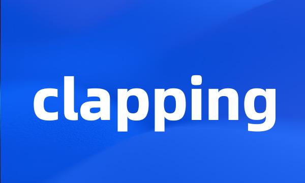 clapping