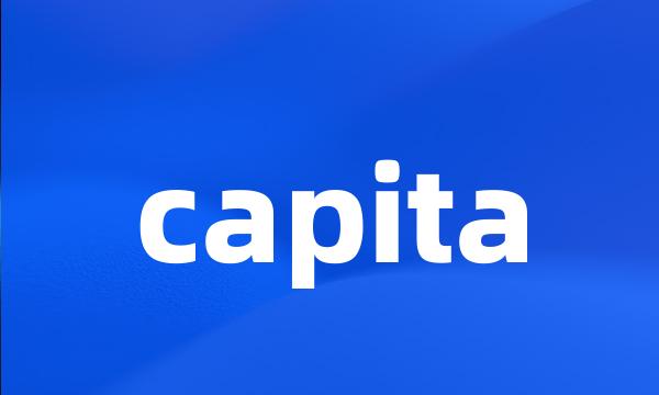 capita