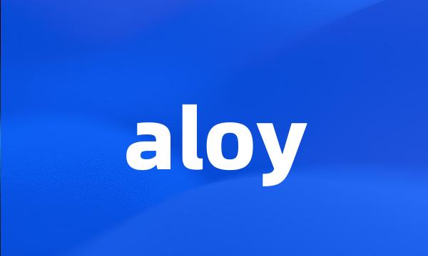 aloy