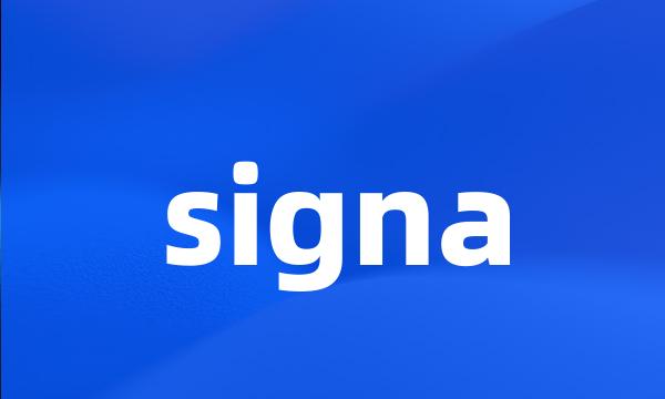 signa