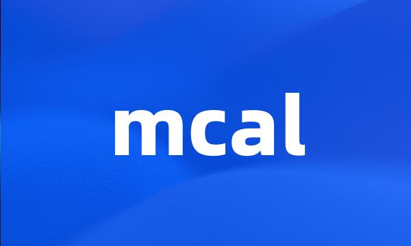 mcal